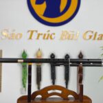 Sáo Mèo Kép Gỗ Mun